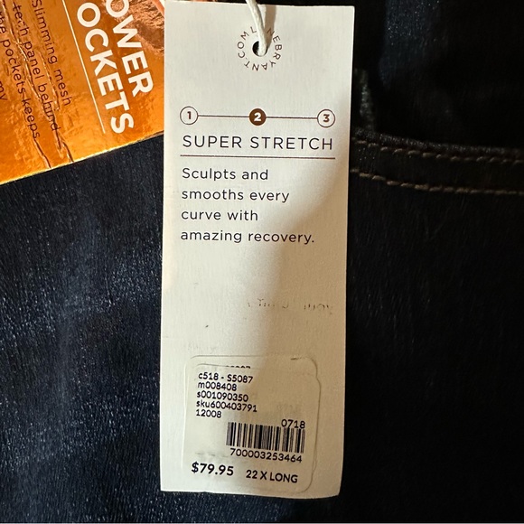 Lane Bryant Super Stretch Skinny Jeans- NWT - Picture 5 of 6